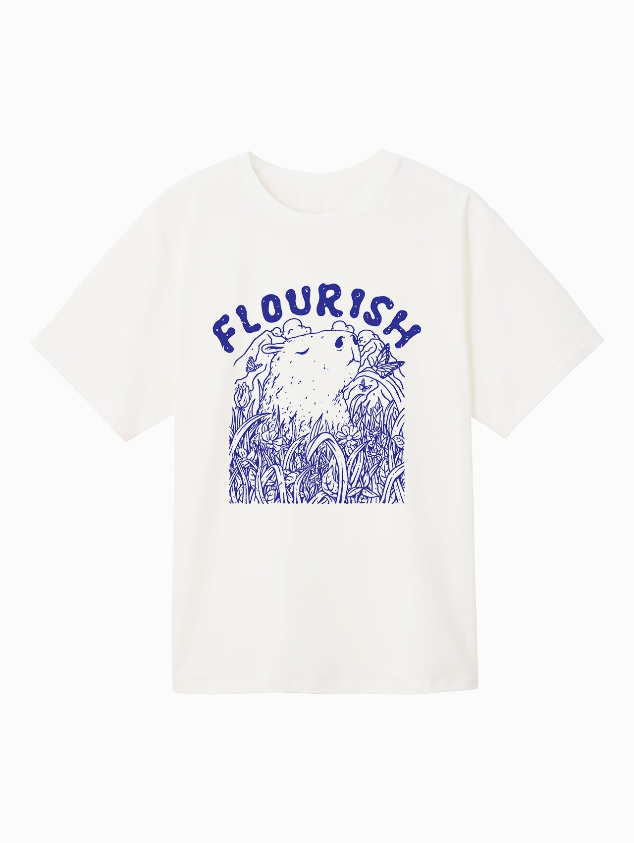 Flourish Capy2 T-shirt BY John Davis