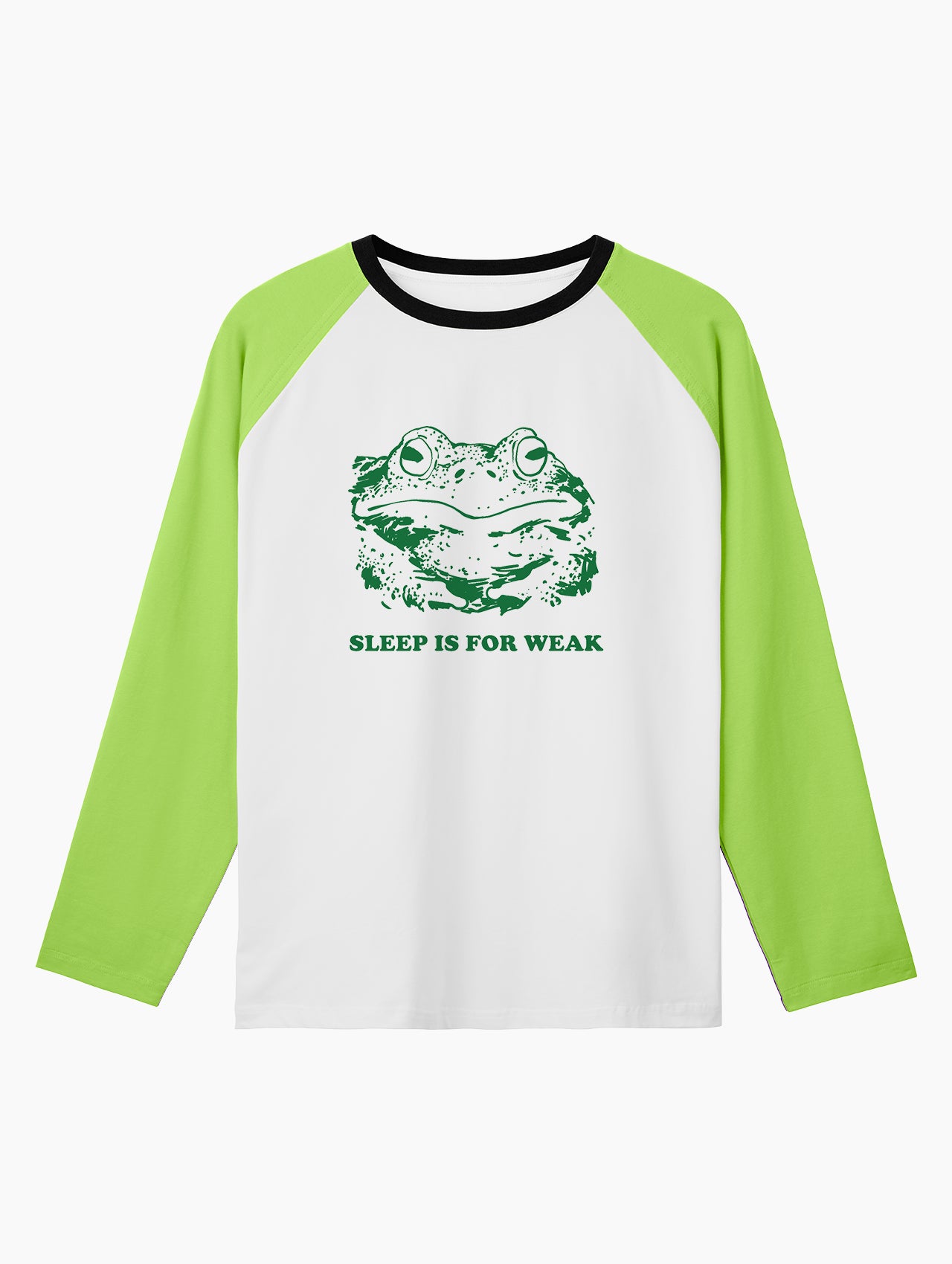 Bullfrog Sleep Raglan Shirt BY John Davis