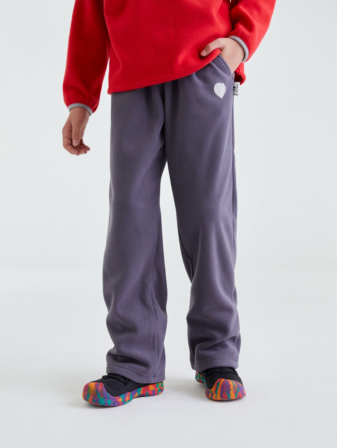 Kids Thermal Fleece Straight-Leg Sweatpants