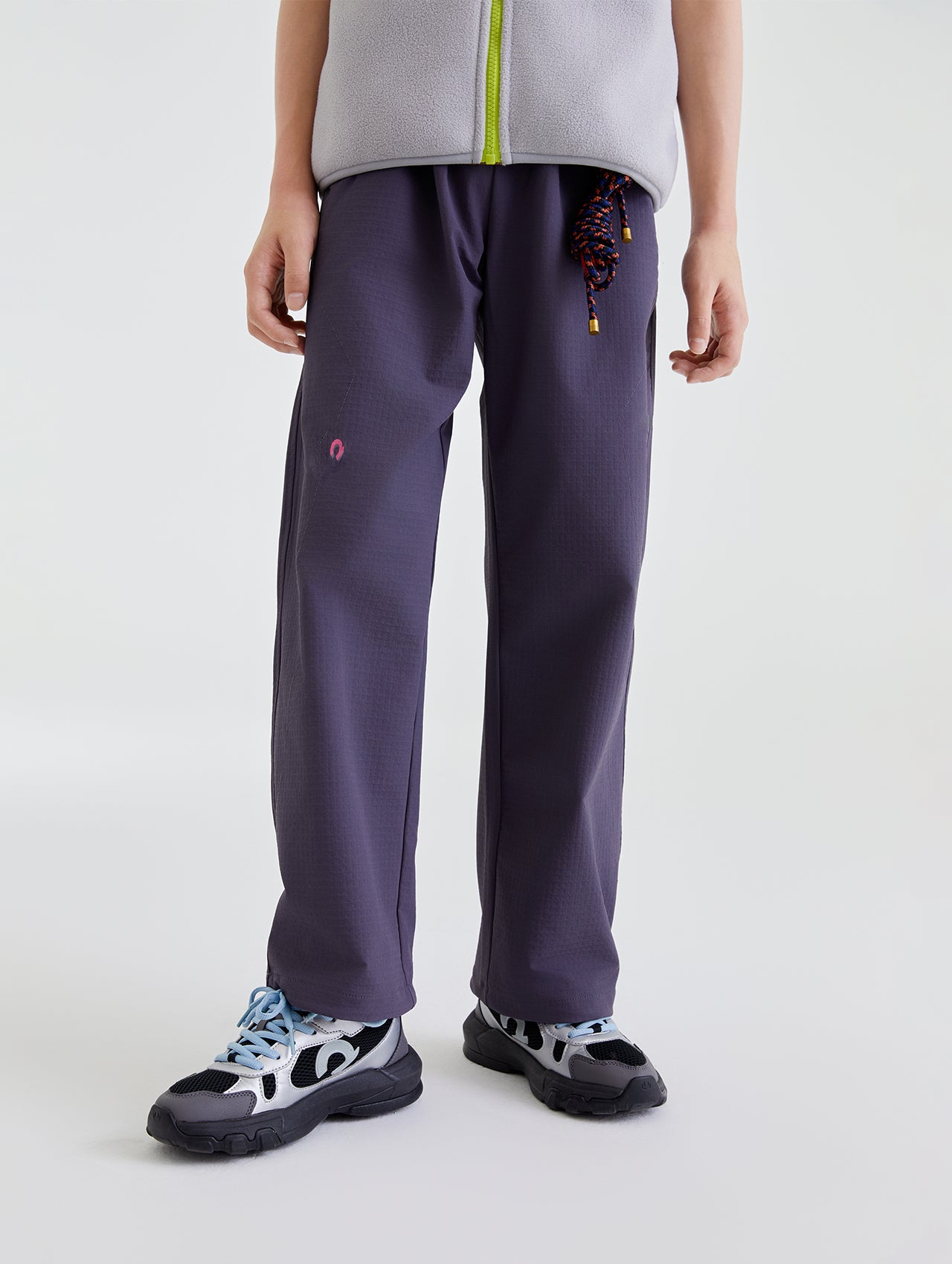 Kids Piled Woven Cargo Pants