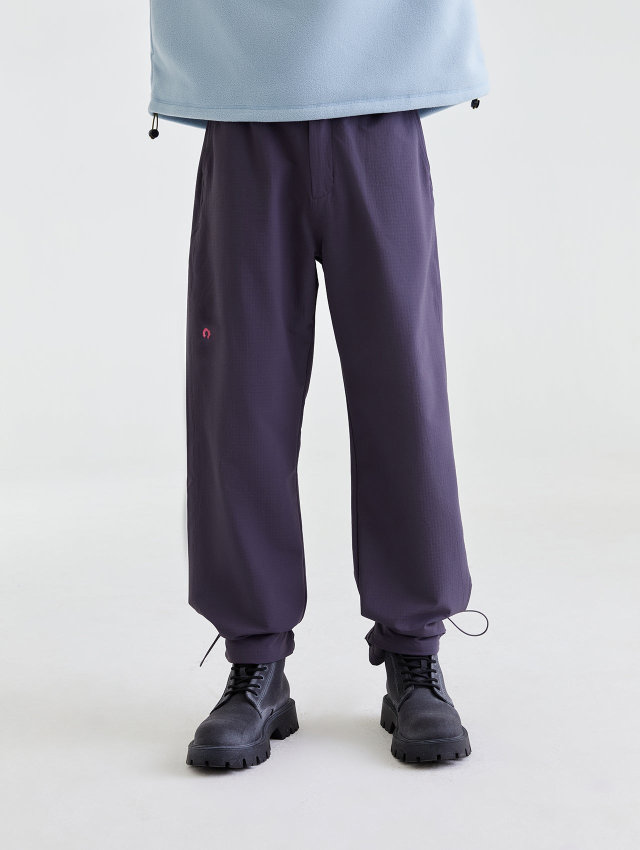 Kids Piled Woven Cargo Pants