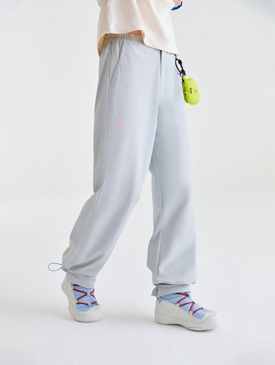 Kids Piled Woven Cargo Pants