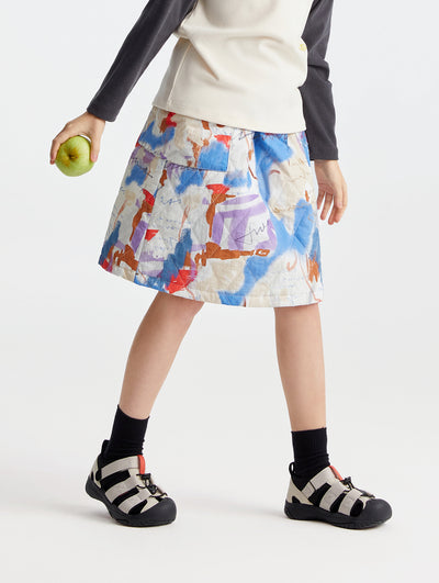 Kids 3M THINSULATE Cotton-padded Skirt