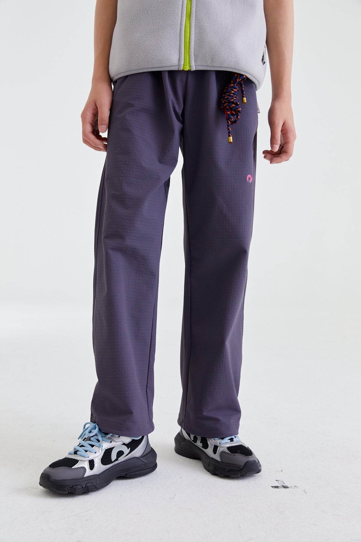 Kids Piled Woven Cargo Pants