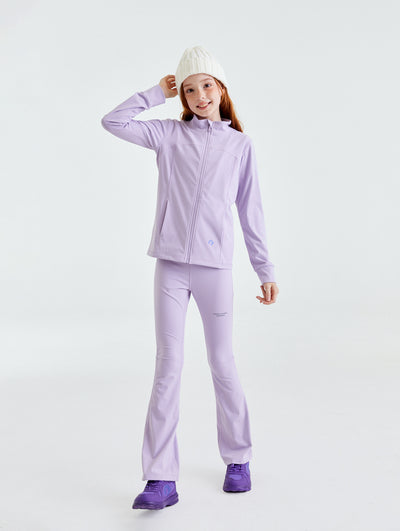 Kids Brushed Cozy Flared Pants