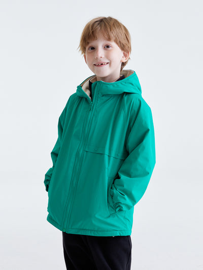 Insulated Hooded Windbreaker Jacket