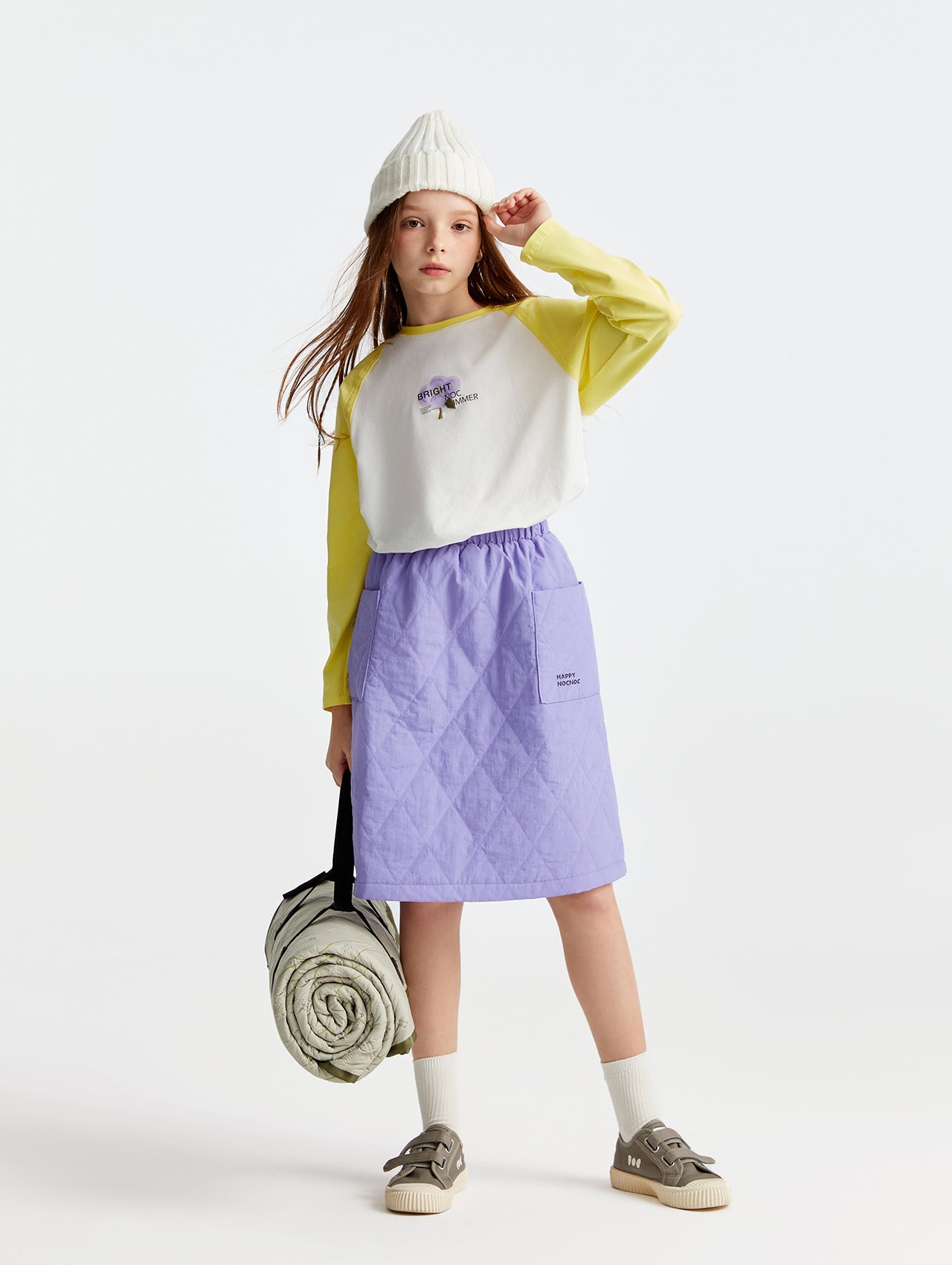 Kids 3M THINSULATE Cotton-padded Skirt