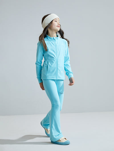 Kids Brushed Cozy Flared Pants